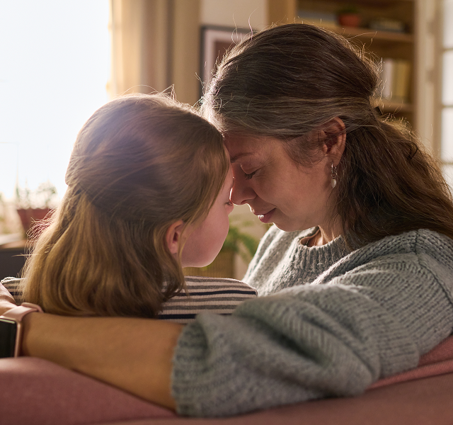 mother and daughter