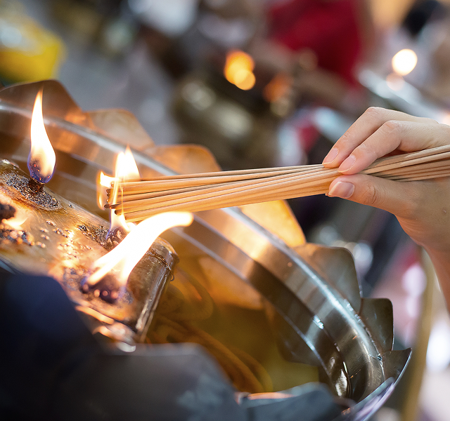 incense burning